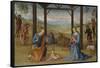 The Nativity, 1500-05-Pietro Perugino-Framed Stretched Canvas