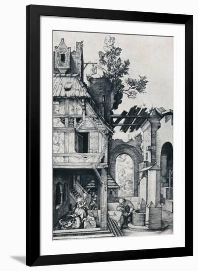 The Nativity, 1504-Albrecht Dürer-Framed Giclee Print