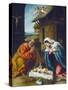 The Nativity, 1523-Lorenzo Lotto-Stretched Canvas