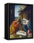 The Nativity, 1523-Lorenzo Lotto-Framed Stretched Canvas