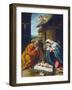 The Nativity, 1523-Lorenzo Lotto-Framed Giclee Print