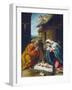 The Nativity, 1523-Lorenzo Lotto-Framed Giclee Print