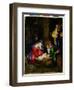 The Nativity, 1527-Lorenzo Lotto-Framed Giclee Print