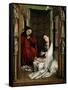 The Nativity, 15Th Century (Oil on Oak Wood Panel)-Rogier van der Weyden-Framed Stretched Canvas