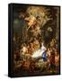 The Nativity, 1741-Franz Christoph Janneck-Framed Stretched Canvas