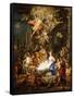 The Nativity, 1741-Franz Christoph Janneck-Framed Stretched Canvas