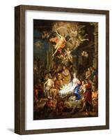 The Nativity, 1741-Franz Christoph Janneck-Framed Giclee Print