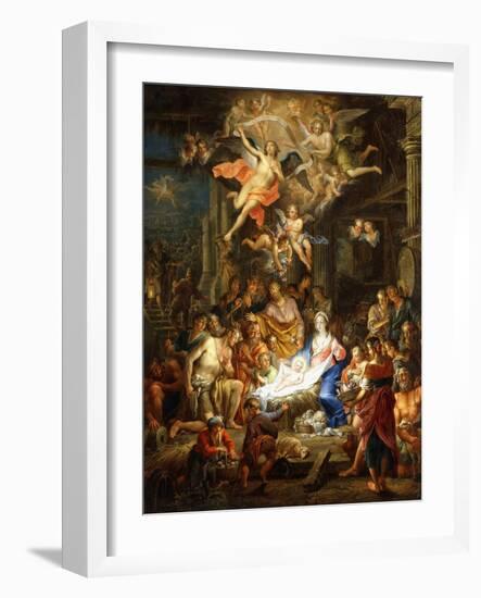 The Nativity, 1741-Franz Christoph Janneck-Framed Giclee Print