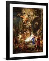 The Nativity, 1741-Franz Christoph Janneck-Framed Giclee Print