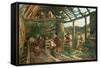 The Nativity, 1872-William Bell Scott-Framed Stretched Canvas