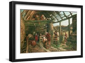 The Nativity, 1872-William Bell Scott-Framed Giclee Print