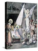 The Nativity, 1892-Henri Meyer-Stretched Canvas