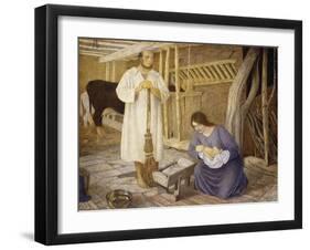 The Nativity, 1925-Arthur Joseph Gaskin-Framed Giclee Print