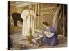 The Nativity, 1925-Arthur Joseph Gaskin-Stretched Canvas