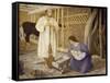 The Nativity, 1925-Arthur Joseph Gaskin-Framed Stretched Canvas