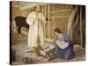 The Nativity, 1925-Arthur Joseph Gaskin-Stretched Canvas