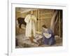 The Nativity, 1925-Arthur Joseph Gaskin-Framed Giclee Print