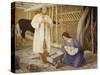 The Nativity, 1925-Arthur Joseph Gaskin-Stretched Canvas