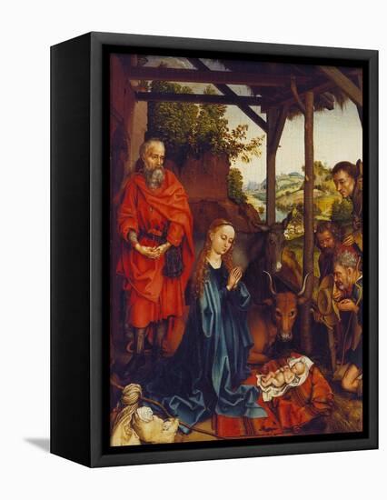 The Nativity, about 1480-Martin Schongauer-Framed Stretched Canvas