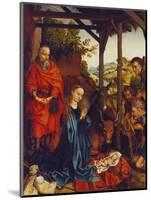 The Nativity, about 1480-Martin Schongauer-Mounted Giclee Print