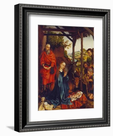 The Nativity, about 1480-Martin Schongauer-Framed Giclee Print