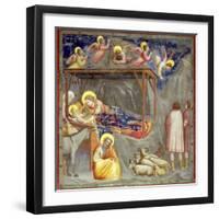 The Nativity, C.1305-Giotto di Bondone-Framed Giclee Print