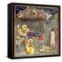 The Nativity, C.1305-Giotto di Bondone-Framed Stretched Canvas