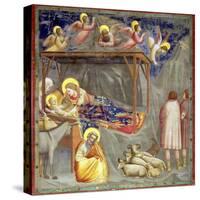 The Nativity, C.1305-Giotto di Bondone-Stretched Canvas