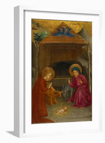 The Nativity, C.1425-30-Fra Angelico-Framed Giclee Print