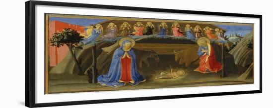 The Nativity, c.1433-34-Zanobi Di Benedetto Strozzi-Framed Premium Giclee Print