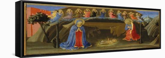 The Nativity, c.1433-34-Zanobi Di Benedetto Strozzi-Framed Stretched Canvas