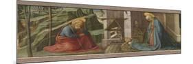 The Nativity, C.1445-Fra Filippo Lippi-Mounted Giclee Print