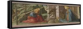 The Nativity, C.1445-Fra Filippo Lippi-Framed Stretched Canvas