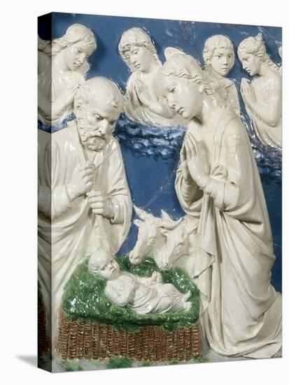 The Nativity, c.1460-Luca Della Robbia-Stretched Canvas