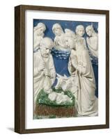 The Nativity, c.1460-Luca Della Robbia-Framed Photographic Print
