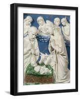 The Nativity, c.1460-Luca Della Robbia-Framed Photographic Print