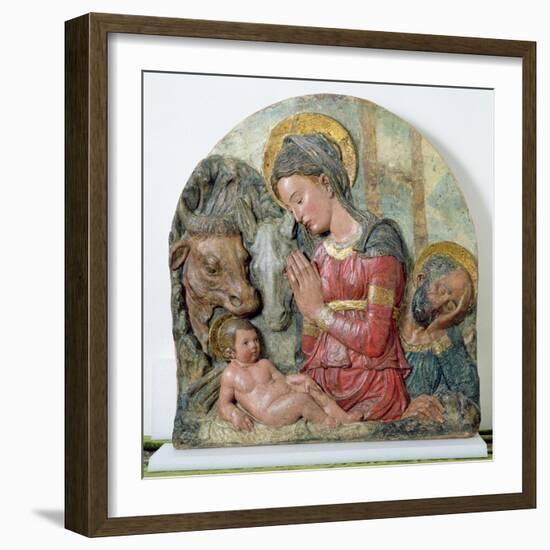 The Nativity, C.1460-Donatello-Framed Giclee Print