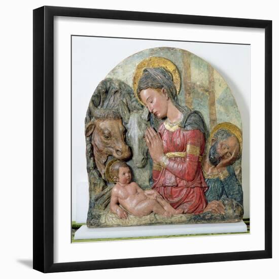 The Nativity, C.1460-Donatello-Framed Giclee Print