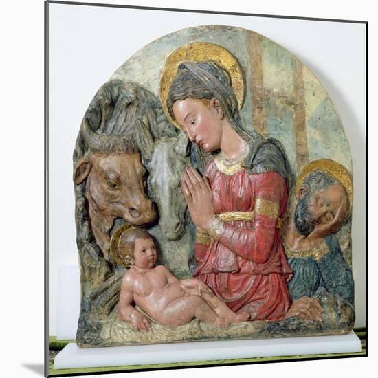 The Nativity, C.1460-Donatello-Mounted Giclee Print