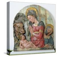 The Nativity, C.1460-Donatello-Stretched Canvas