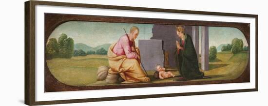 The Nativity, C.1503-Mariotto Albertinelli-Framed Premium Giclee Print