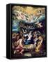 The Nativity, c.1596-98-Annibale Carracci-Framed Stretched Canvas