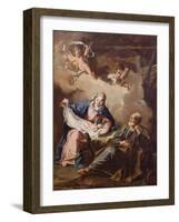 The Nativity, C.1730-40-Giovanni Battista Pittoni-Framed Giclee Print