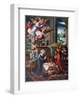 The Nativity, C1500-1550-Ambrosius Benson-Framed Giclee Print