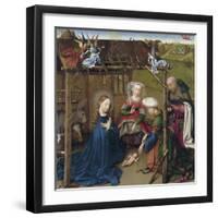 The Nativity, Ca 1435-Jacques Daret-Framed Giclee Print