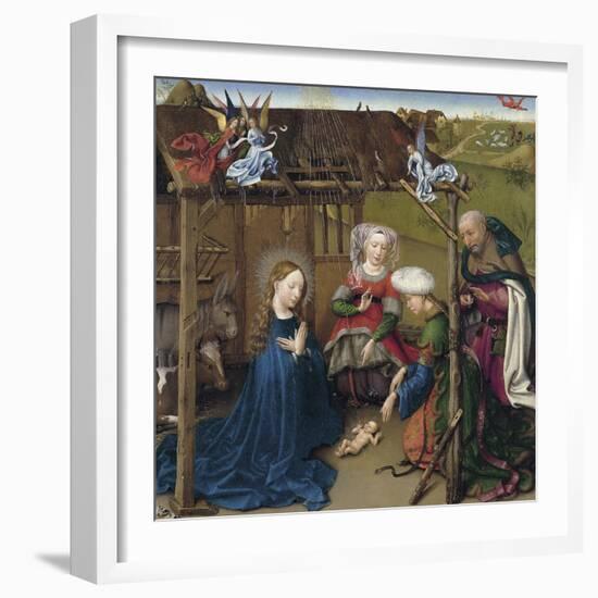 The Nativity, Ca 1435-Jacques Daret-Framed Giclee Print