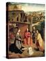 The Nativity, Ca 1490-Gerard David-Stretched Canvas