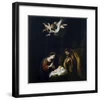 The Nativity, Ca 1668-Bartolomé Estebàn Murillo-Framed Giclee Print