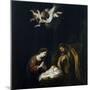 The Nativity, Ca 1668-Bartolomé Estebàn Murillo-Mounted Giclee Print