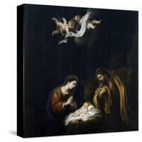 The Nativity, Ca 1668-Bartolomé Estebàn Murillo-Stretched Canvas